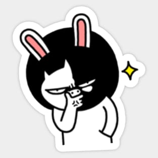 The Hard Life by Hozo - KakaoTalk Friend (Contemplating) Sticker